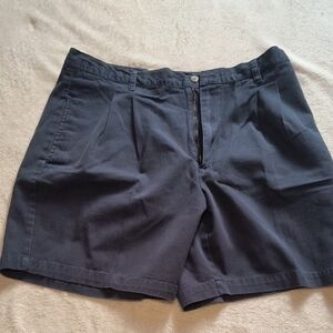 Towncraft Dark Blue Cotton Shorts